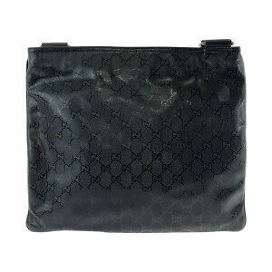 Gucci bag shoulder messenger black GG Imprime